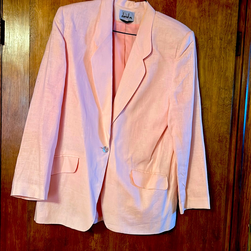 Lined Polyester Jacket.